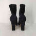 ジミーチュウ JIMMY CHOO イタリア製 LOUELLA 85 ベロアブーツ レディース JPN:38